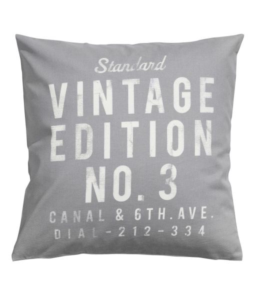 Canvas Cushion Cover