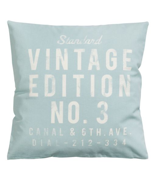 Canvas Cushion Cover