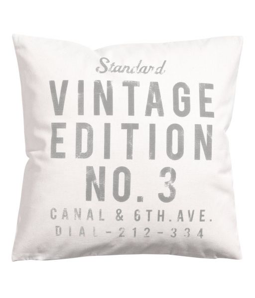 Canvas Cushion Cover